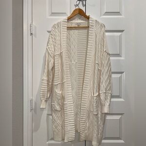AE Oversized Patchwork Cardigan